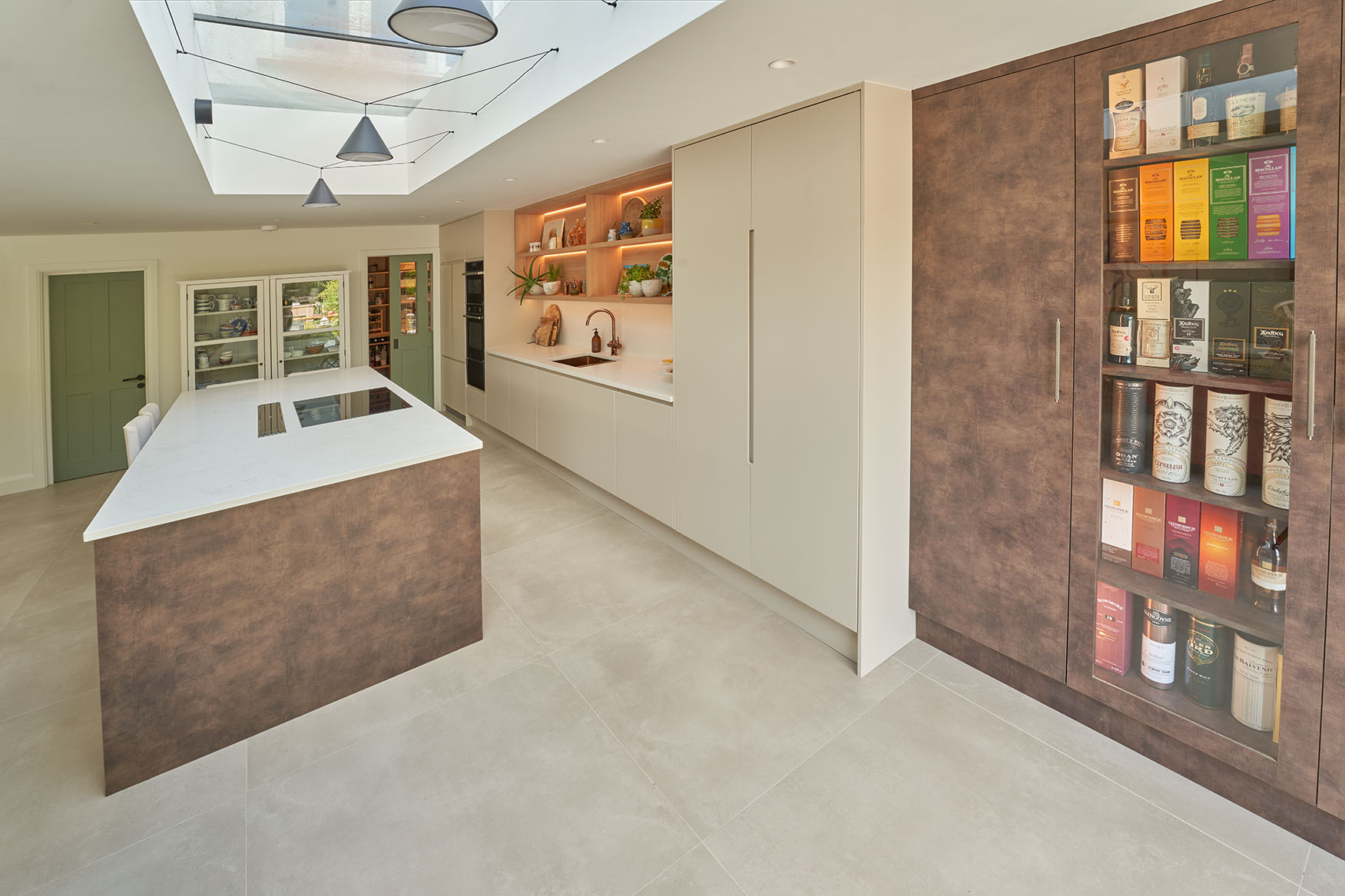 Bespoke kitchen detail