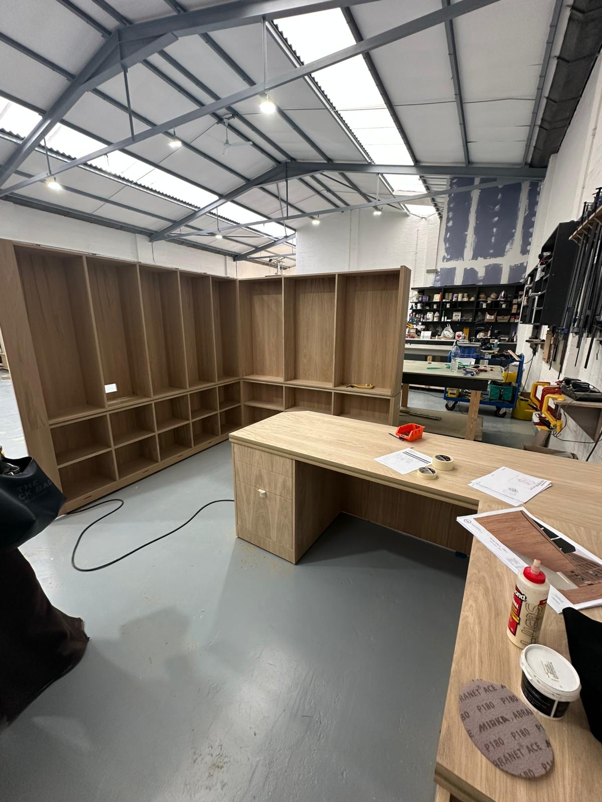 Bespoke shelving in Beaconsfield