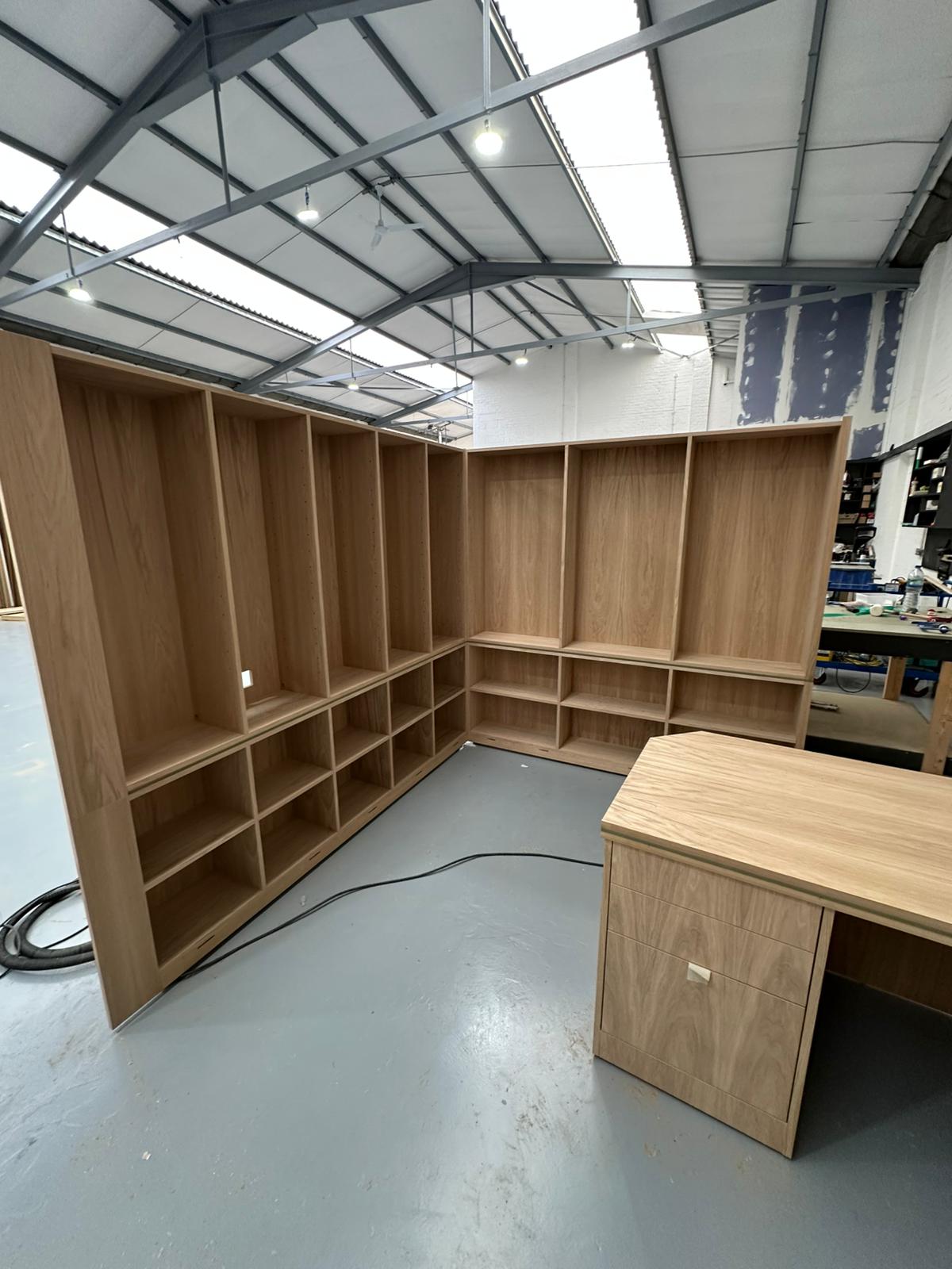 bespoke | hand made | furniture | front room | shelving